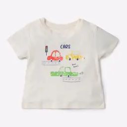 Graphic Print Round-Neck T-shirt-image-81