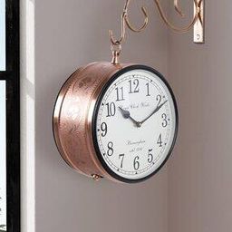 Embellished Round Railway Clock-image-95