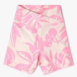 Tropical Print Biker Shorts-picture-51