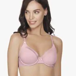Padded Wired Full Coverage Satin Edge T-Shirt Bra  - BRA10115-picture-50