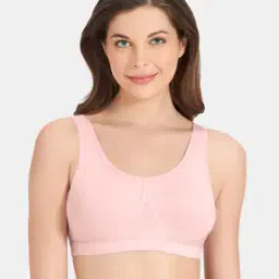 Non-Padded Non-Wired Full Coverage At Home Sleep Bra  - BRA78901-image-49