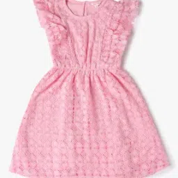 point cove Heart Lace A-Line Dress-picture-14