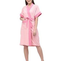 Textured Bathrobe with Tie-Up-13