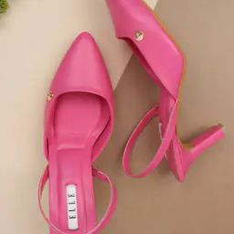 Women Pump Heeled Sandals with Slingback-image-19