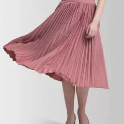 Women Crepe A-line Skirt-picture-46