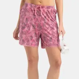 jockey Cotton Relaxed Fit Printed Shorts with Side Pockets-RX10-picture-6