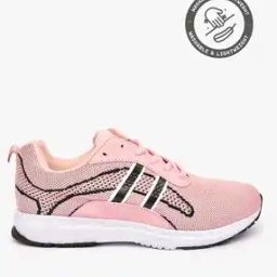 Textured Lace-Up Running Shoes-picture-7