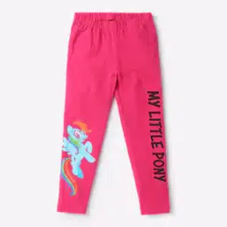 Cartoon Print Leggings with Elasticated Waist-image-11