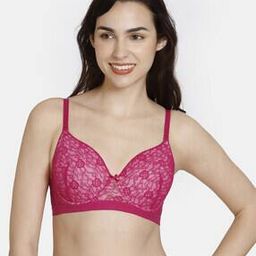 Non-Padded Non-Wired Full Coverage Bra-2
