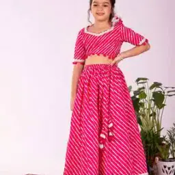 Girl Flared Skirt with Elasticated Waist-picture-40