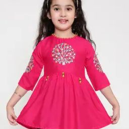 Embroidered Round-Neck Top-image-79
