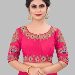Women Embroidered Front-Open Blouse-picture-10