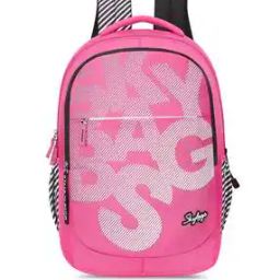 Men Klan Plus Brand Print Backpack-44