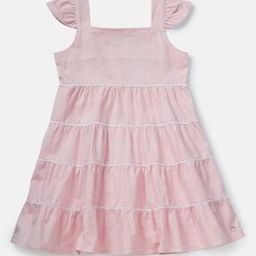 Square-Neck Tiered Dress-picture-49