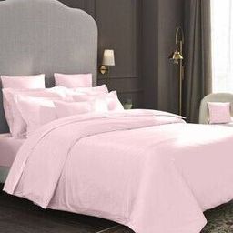 600 TC Cotton Double King-Size Bedsheet with Pillow Covers-image-44