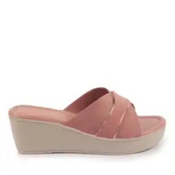 Women Open-Toe Slip-On Wedges-image-8