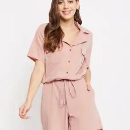 Playsuit with Flap Pockets-41