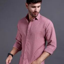 Men Self-Design Regular Fit Shirt-picture-10