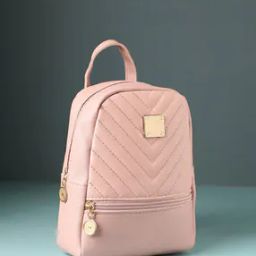 Quilted Backpack with Adjustable Strap-image-60