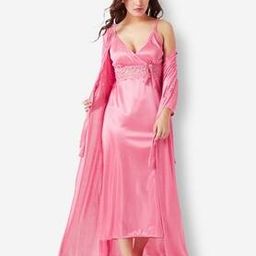 Maxi length Nighty with Robe-image-72