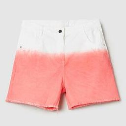 Girls Tie & Dye Shorts with Elasticated Drawstring Waist-picture-9