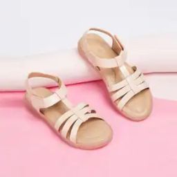 Girls Multi-Strap Sandals with Velcro Closure-picture-51