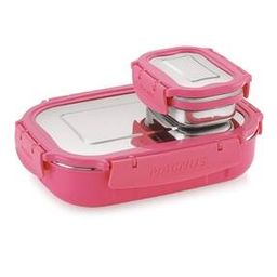 Spike 2-Piece Stainless Steel Lunch Boxes-image-78