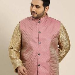 Self-Design Nehru Jacket-image-65