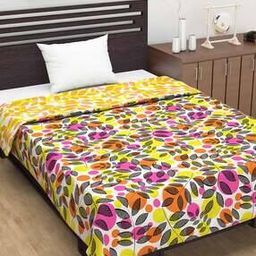 Leaf Printed Dohar Blanket-image-31