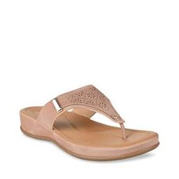 Thong-Strap Slip-On Sandals-image-3