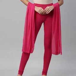 Basic Leggings with Dupatta-image-92