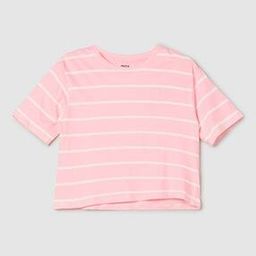 max Girls Cotton Striped T-shirt-picture-0