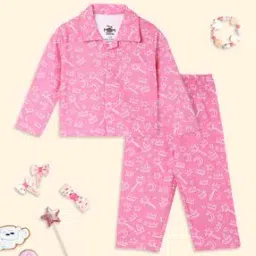 Girls T-Shirt & Pyjamas Set-image-60