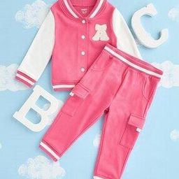 max Girls Cotton Nightwear Set-picture-0
