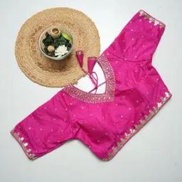 Women Self-design Back Open Blouse-image-67