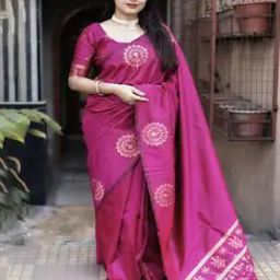 Women Soft Silk Saree -image-33