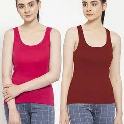 friskers Pack of 2 Sleeveless Tank Top-picture-36