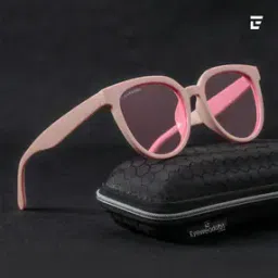 UV-Protected Circular Sunglasses-16