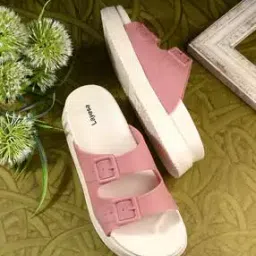 Women Slip-On Slide with Buckle Fastening-19