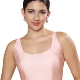 Women Square-Neck Back-Open Blouse-image-67