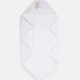 Graphic Print Bath Towel with Hood-36