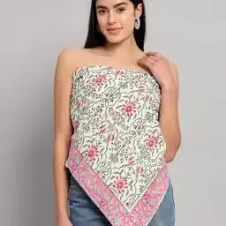 Women Floral Print Scarf-picture-35