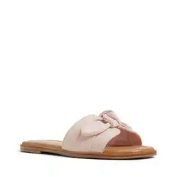 Women Slip-On Flat Sandals with Knot Tie-image-18