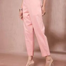 Women Regular Fit Pants with Insert Pockets-picture-36