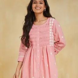 Women Round-Neck Straight Tunic-image-31