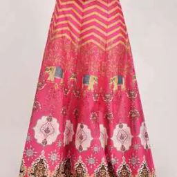 Women Printed Flared Skirt-image-17