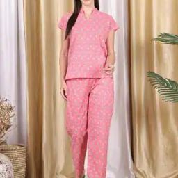 Women Floral Print 2-Piece Co-ord Set-image-2
