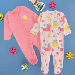 Pack of 2 Graphic Print Bodysuits-image-67