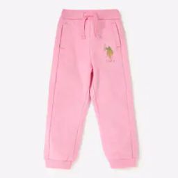 Girls Cotton Joggers with Insert Pockets-image-111