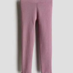 Girls Rib-Knit Leggings-image-31